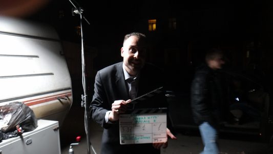 Actor Andrey Da! with ClapperBoards