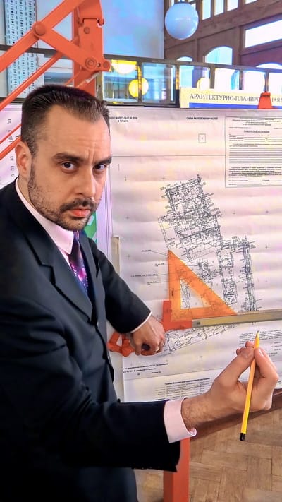 Actor Andrey Da! as an Architect