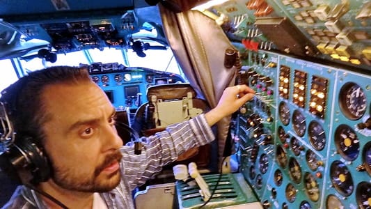 Actor Andrey Da! as a Pilot