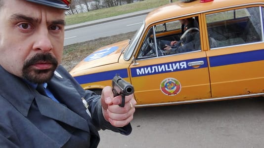 Actor Andrey Da! as a Police Officer