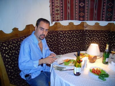 Actor Andrey Da! as a Restaurant Visitor