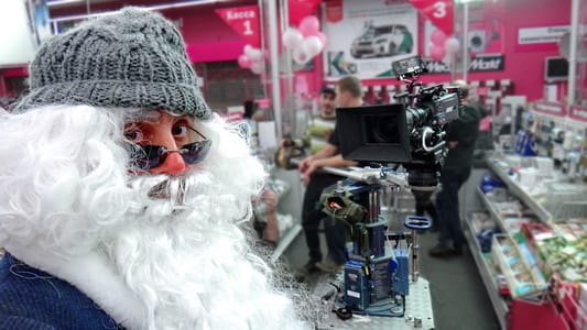 Actor Andrey Da! as a Santa Claus