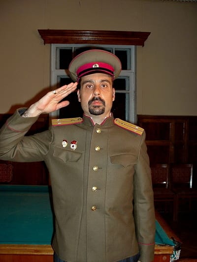 Actor Andrey Da! as a Soldier