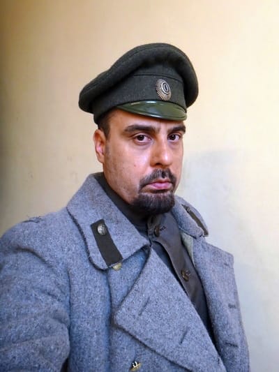 Actor Andrey Da! as a Soldier