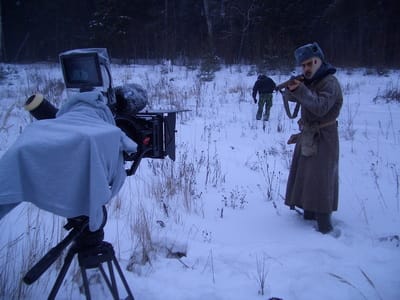 Actor Andrey Da! as a Soldier