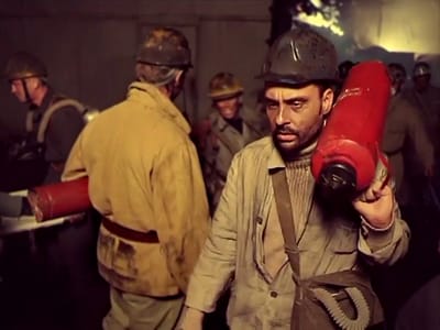 Actor Andrey Da! as Miner Rescuer in The Tower Season 1. Episode 9. Bashnya 1 Movie Stills