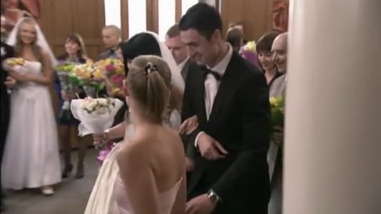 Actor Andrey Da! as Groom in the Registry Office in ‘Nuts’ Season 2. Episode 23. (Choknutaya) Movie Stills