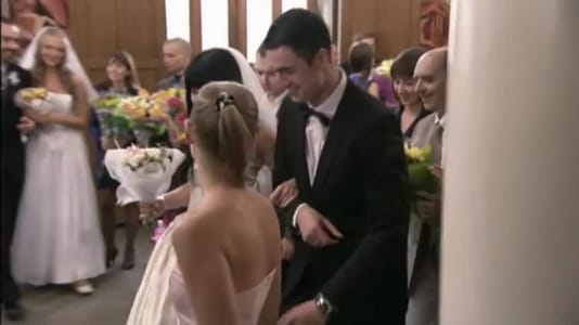 Actor Andrey Da! as Groom in the Registry Office in ‘Nuts’ Season 2. Episode 23. (Choknutaya) Movie Stills