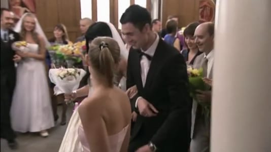 Actor Andrey Da! as Groom in the Registry Office in ‘Nuts’ Season 2. Episode 23. (Choknutaya) Movie Stills