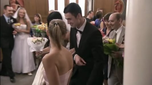 Actor Andrey Da! as Groom in the Registry Office in ‘Nuts’ Season 2. Episode 23. (Choknutaya) Movie Stills