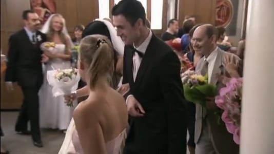 Actor Andrey Da! as Groom in the Registry Office in ‘Nuts’ Season 2. Episode 23. (Choknutaya) Movie Stills