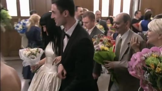 Actor Andrey Da! as Groom in the Registry Office in ‘Nuts’ Season 2. Episode 23. (Choknutaya) Movie Stills