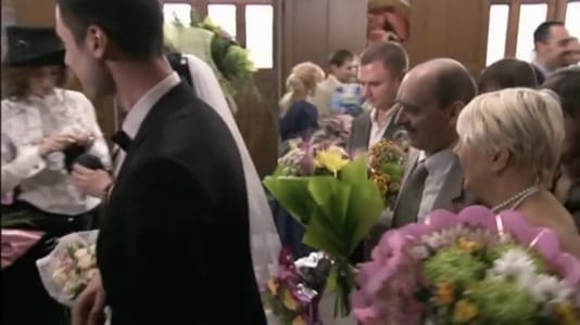 Actor Andrey Da! as Groom in the Registry Office in ‘Nuts’ Season 2. Episode 23. (Choknutaya) Movie Stills