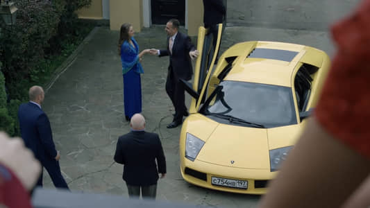 Actor Andrey Da! as Zakharov - Oligarch on Lamborghini in ‘A Year in Tuscany’ Episode 1,3. (God v Toskane) Movie Stills