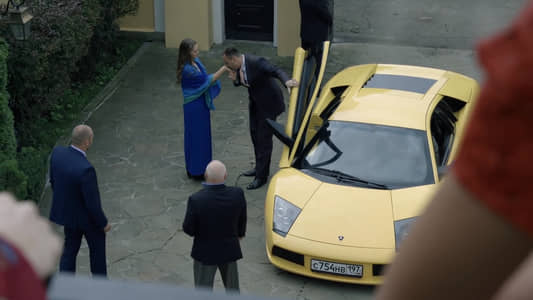 Actor Andrey Da! as Zakharov - Oligarch on Lamborghini in ‘A Year in Tuscany’ Episode 1,3. (God v Toskane) Movie Stills