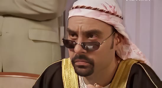 Actor Andrey Da! as Arab Sheikh - Head of a Leading Wine Business in ‘Marussia’ Season 1. Episode 77. (Marusya) Movie Stills