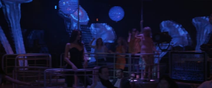 Actor Andrey Da! as Oligarch in a Nightclub in ‘Moscow Never Sleeps’ (Moskva Nikogda Ne Spit) Movie Stills