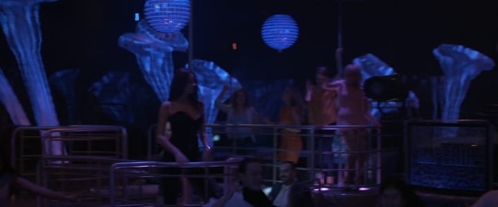 Actor Andrey Da! as Oligarch in a Nightclub in ‘Moscow Never Sleeps’ (Moskva Nikogda Ne Spit) Movie Stills