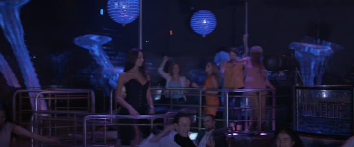 Actor Andrey Da! as Oligarch in a Nightclub in ‘Moscow Never Sleeps’ (Moskva Nikogda Ne Spit) Movie Stills