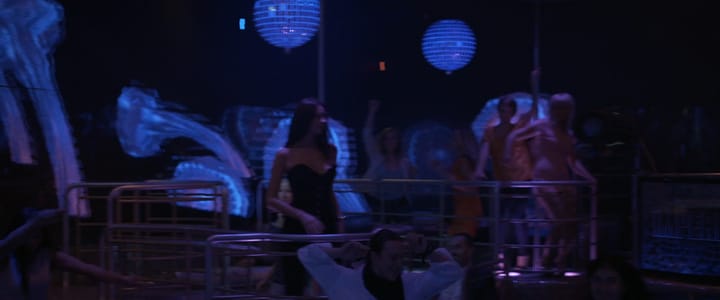 Actor Andrey Da! as Oligarch in a Nightclub in ‘Moscow Never Sleeps’ (Moskva Nikogda Ne Spit) Movie Stills