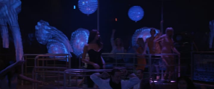 Actor Andrey Da! as Oligarch in a Nightclub in ‘Moscow Never Sleeps’ (Moskva Nikogda Ne Spit) Movie Stills